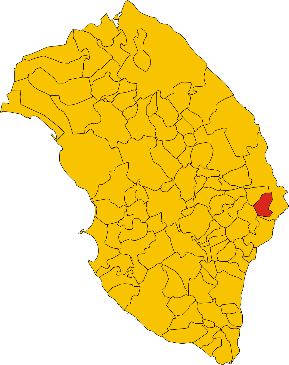 Mappa del Salento